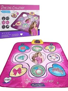 BRAND NEW: Kid's Dance Mat with LED Lights 35.4 x 36.6 in